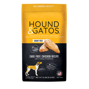 Hound & Gatos Cage Free Chicken Dog Food Hound & Gatos, hound and gatos, Cage Free, Chicken, Dog Food, gr, grain free